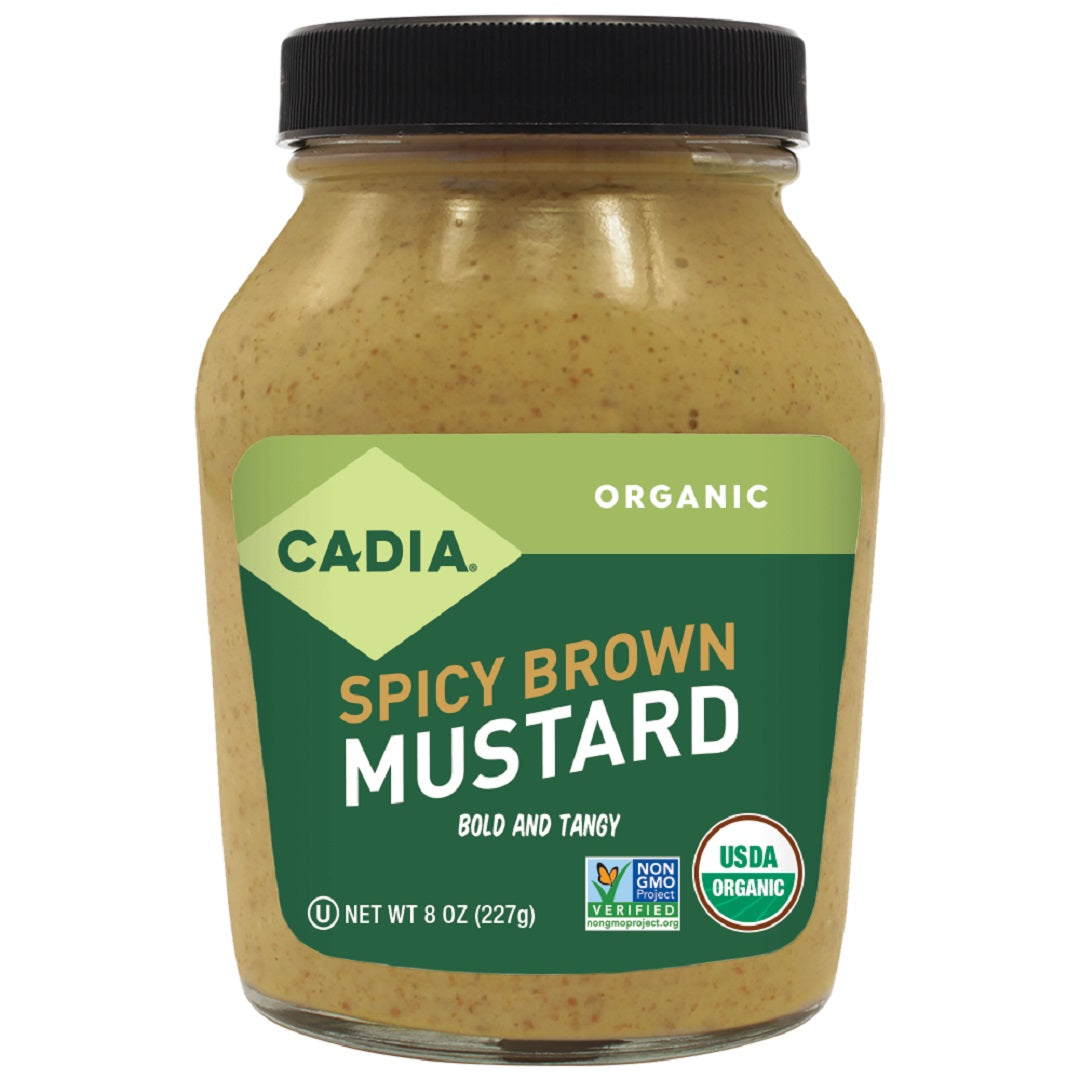 Cadia Organic Spicy Brown Mustard 227g
