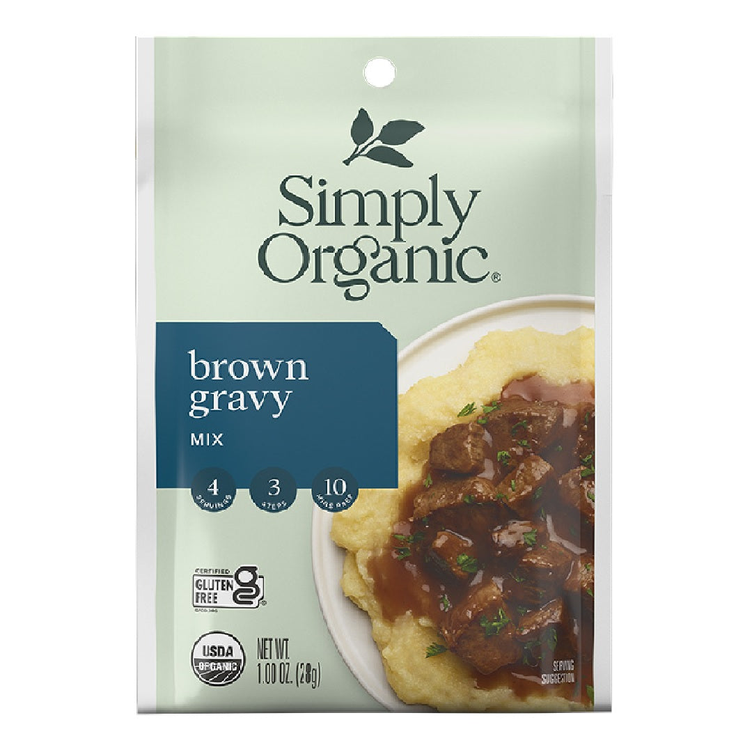 Simply Organic Brown Gravy Mix 28g