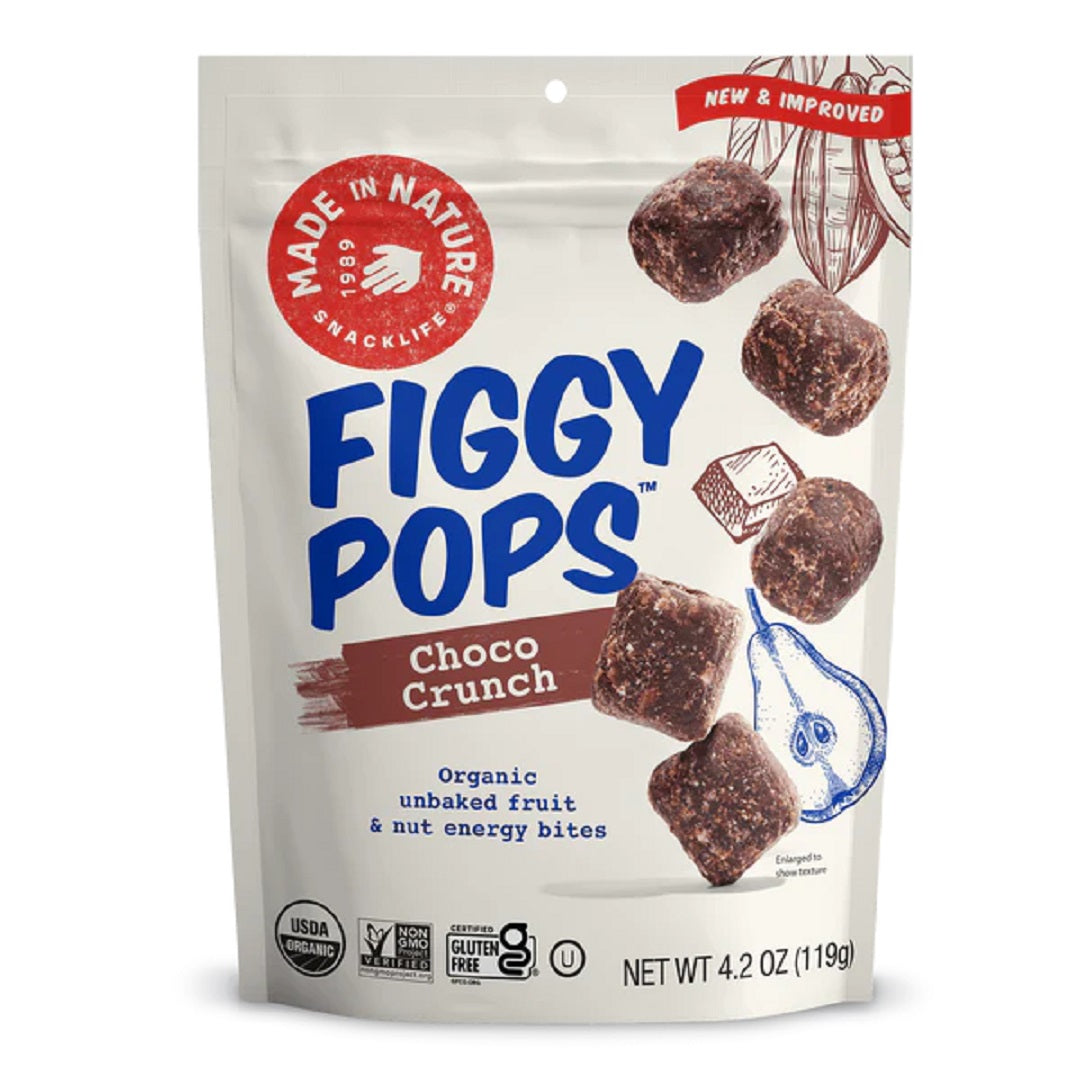 Made in Nature Figgy Pops Choco Crunch Supersnacks 119g
