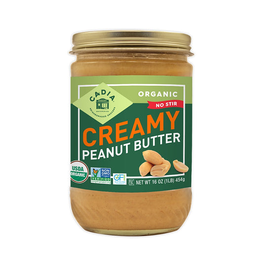 Cadia Organic Creamy Peanut Butter 454g