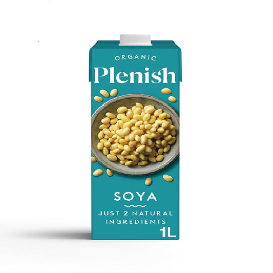 Plenish Organic 9% Soya Unsweetened 1L