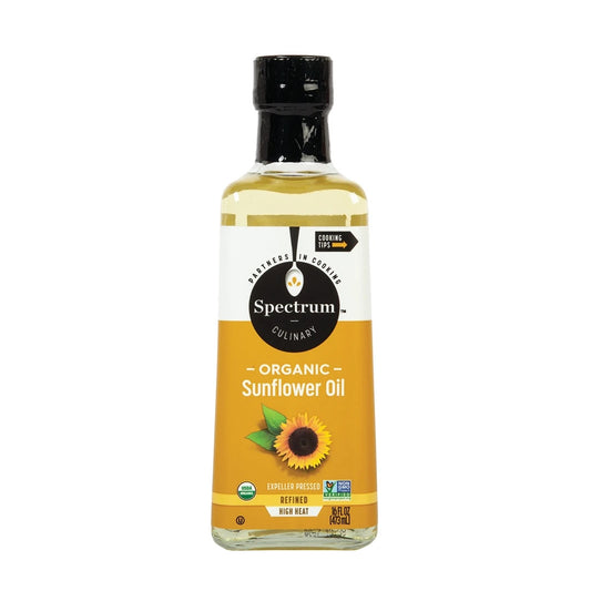 Spectrum Organic Sunflower Oil 473ml