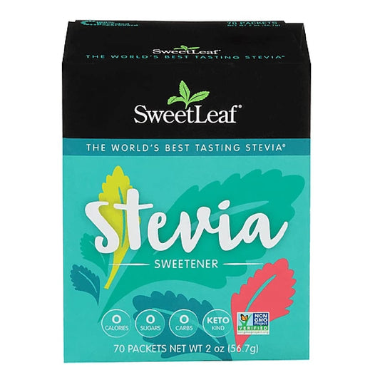 SweetLeaf Stevia Sweetener 70 packets