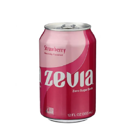 Zevia Strawberry Soda 355ml