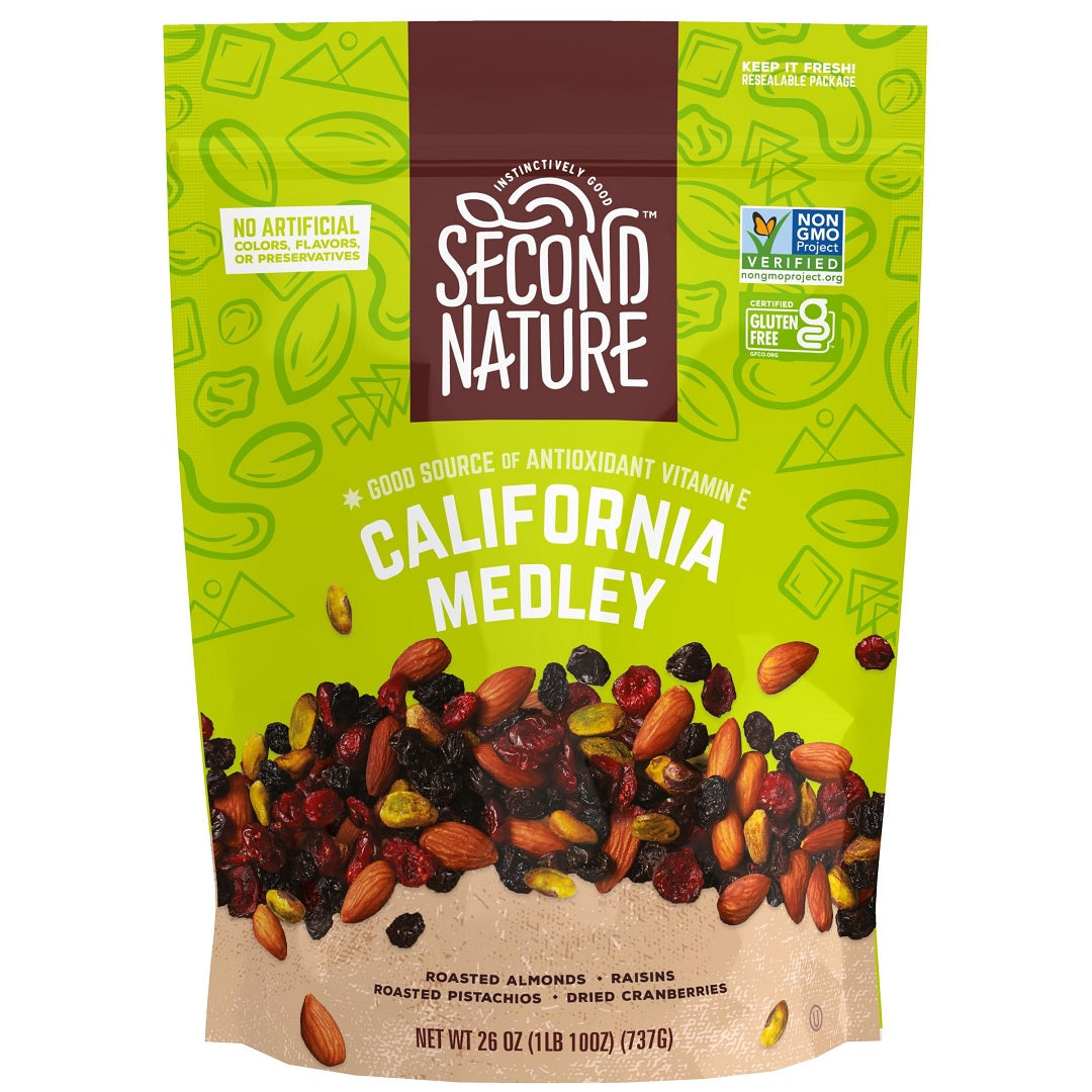 Second Nature California Medley Trail Mix 141g