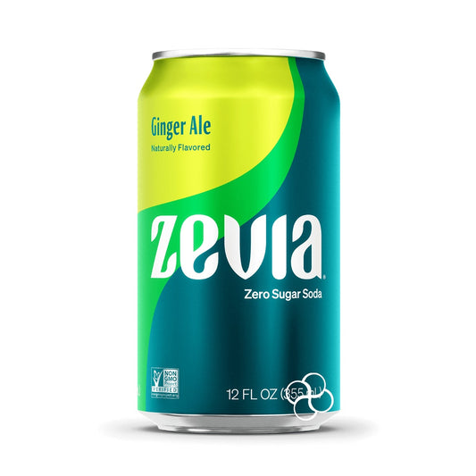 Zevia Ginger Ale Soda 355ml