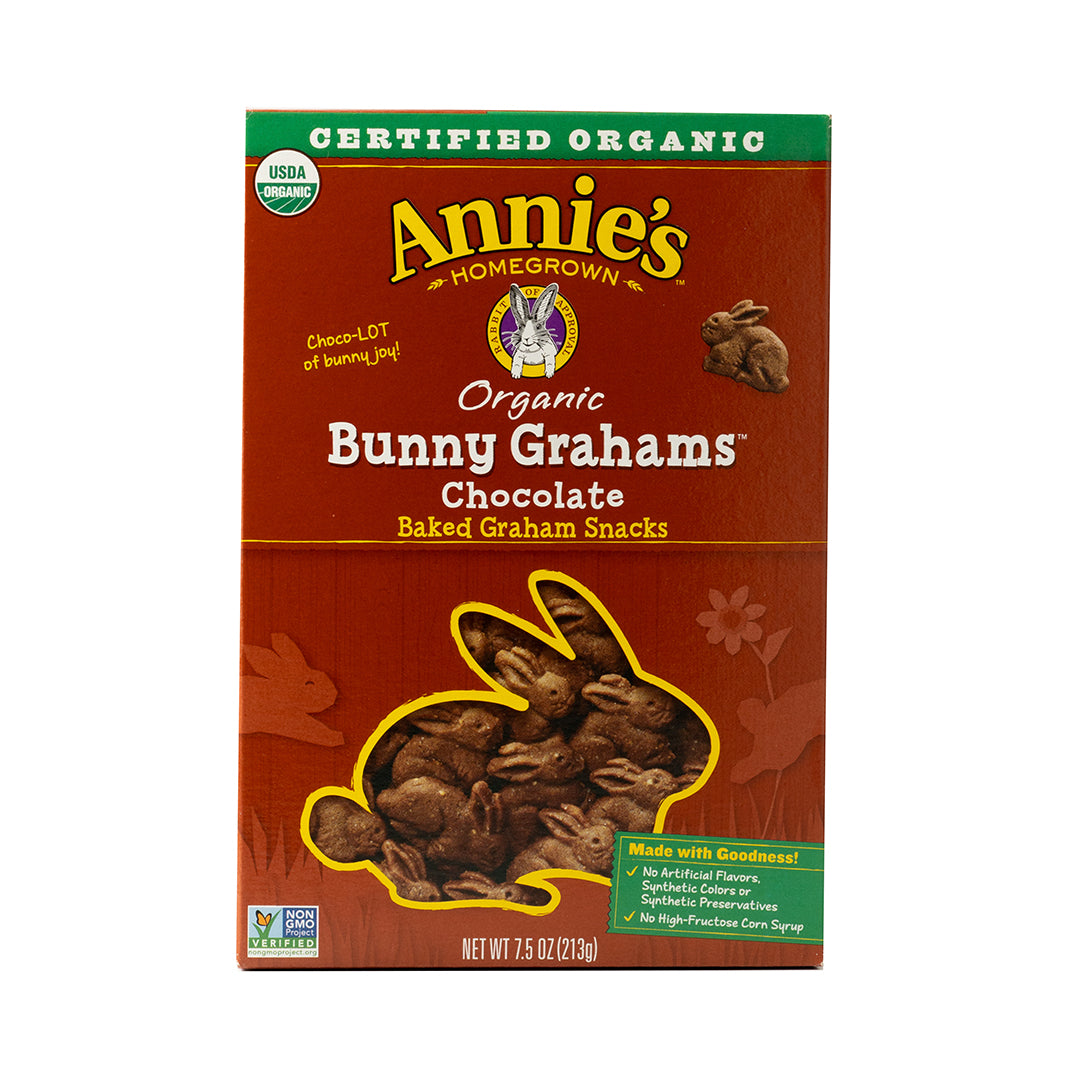 Annie's Organic Bunny Grahams Chocolate 213g