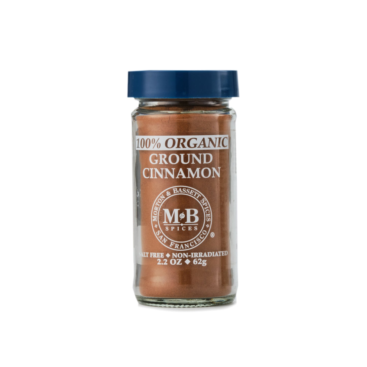 Morton & Bassett Organic Ground Cinnamon 65g