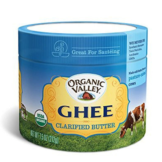 Chilled Organic Valley Ghee Clarified Butter 212g