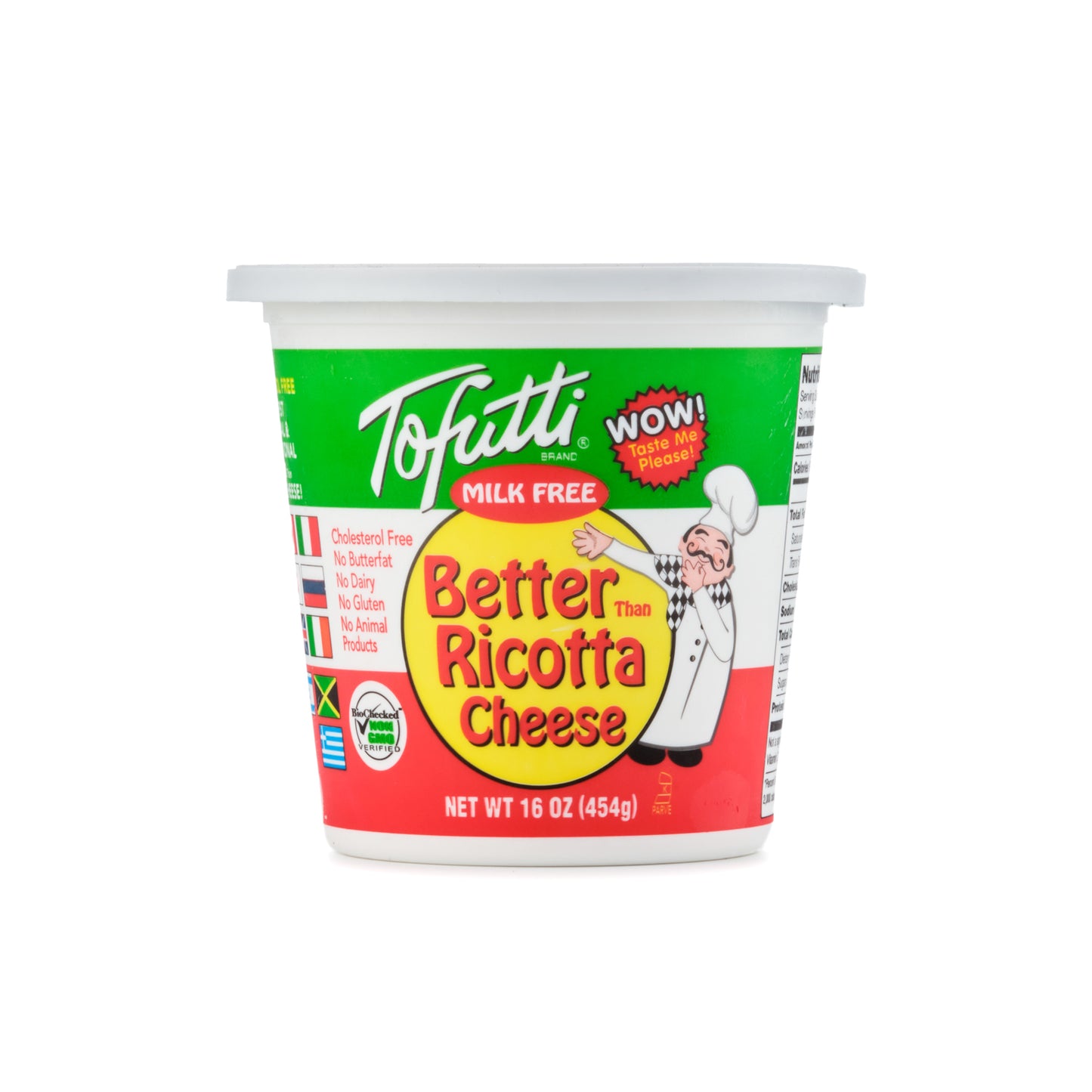 Chilled Tofutti Better Than Ricotta Cheese 454g