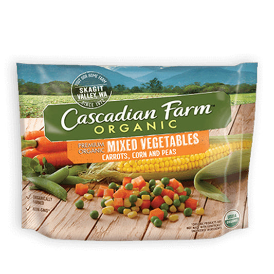 Frozen Cascadian Farms Organic Mixed Veggies 454g