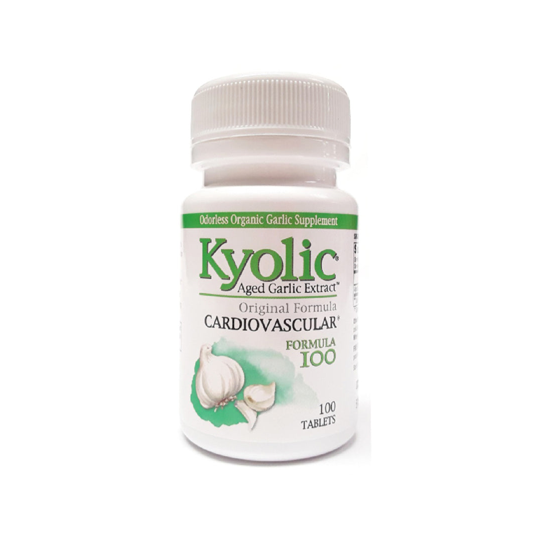Kyolic Aged Garlic Extract Cardiovascular Formula 100 100 Tablets
