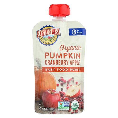 Earth's Best Organic Pumpkin Cranberry Apple Stage 3 120g