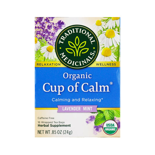 Traditional Medicinals Organic Cup of Calm Tea 16 tea bags – Healthy ...