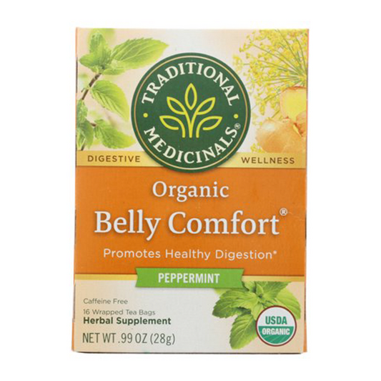 Traditional Medicinals Organic Belly Comfort Peppermint 16 Tea Bags