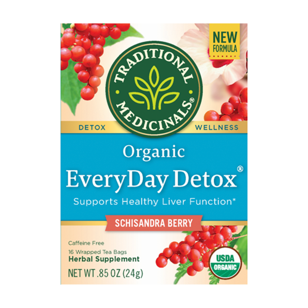 Traditional Medicinals Organic Everyday Detox Schisandra Berry 16 tea bags