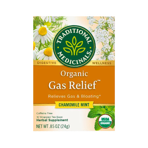 Traditional Medicinals Organic Gas Relief 16 Tea Bags