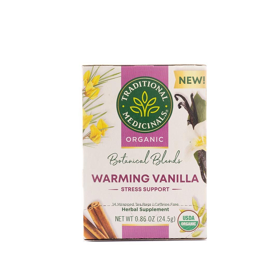 Traditional Medicinals Organic Warming Vanilla Tea 14 Tea Bags