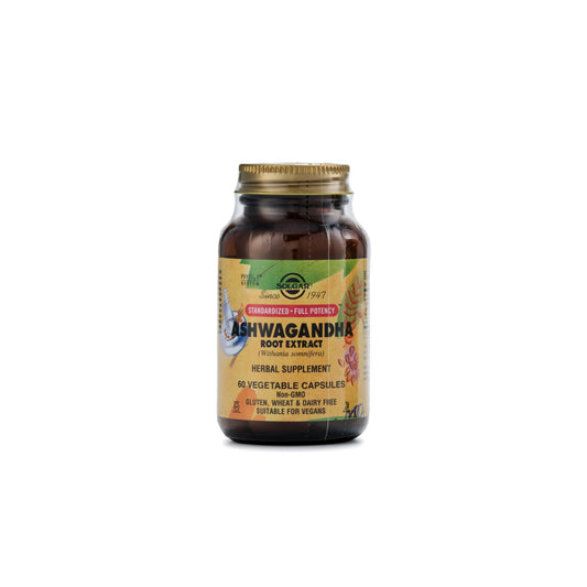 Solgar Ashwagandha Root Extract 60 Capsules