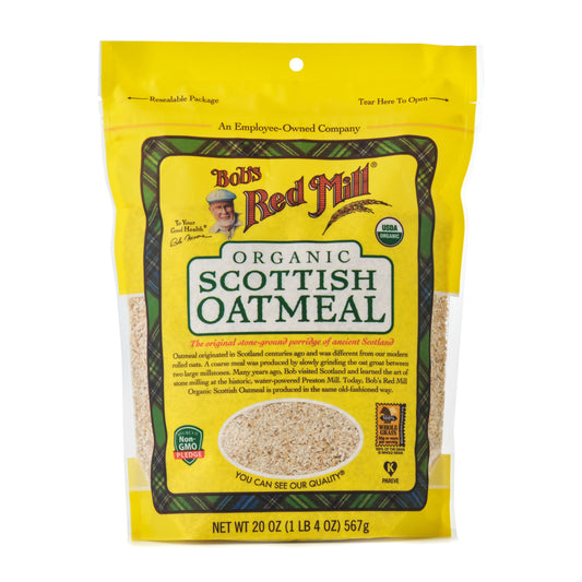 Bob's Red Mill Organic Scottish Oatmeal 567g