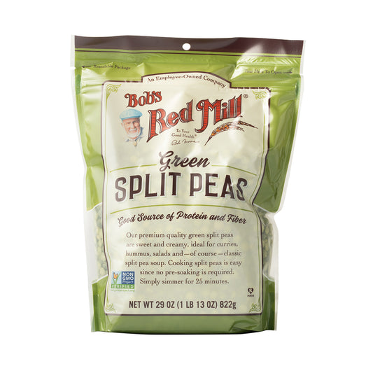 Bob's Red Mill Green Split Peas 822g