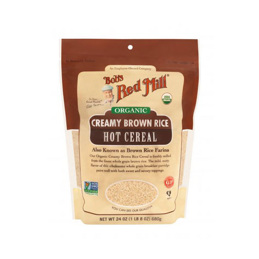 Bob's Red Mill Organic Creamy Brown Rice Hot Cereal 680g