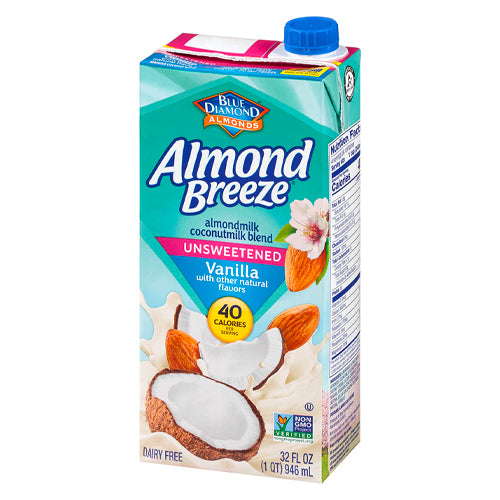 Almond Breeze Unsweetened Vanilla Almond Coconut Blend 946ml