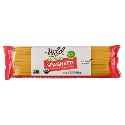 Field Day Organic Traditional Spaghetti Pasta 454g