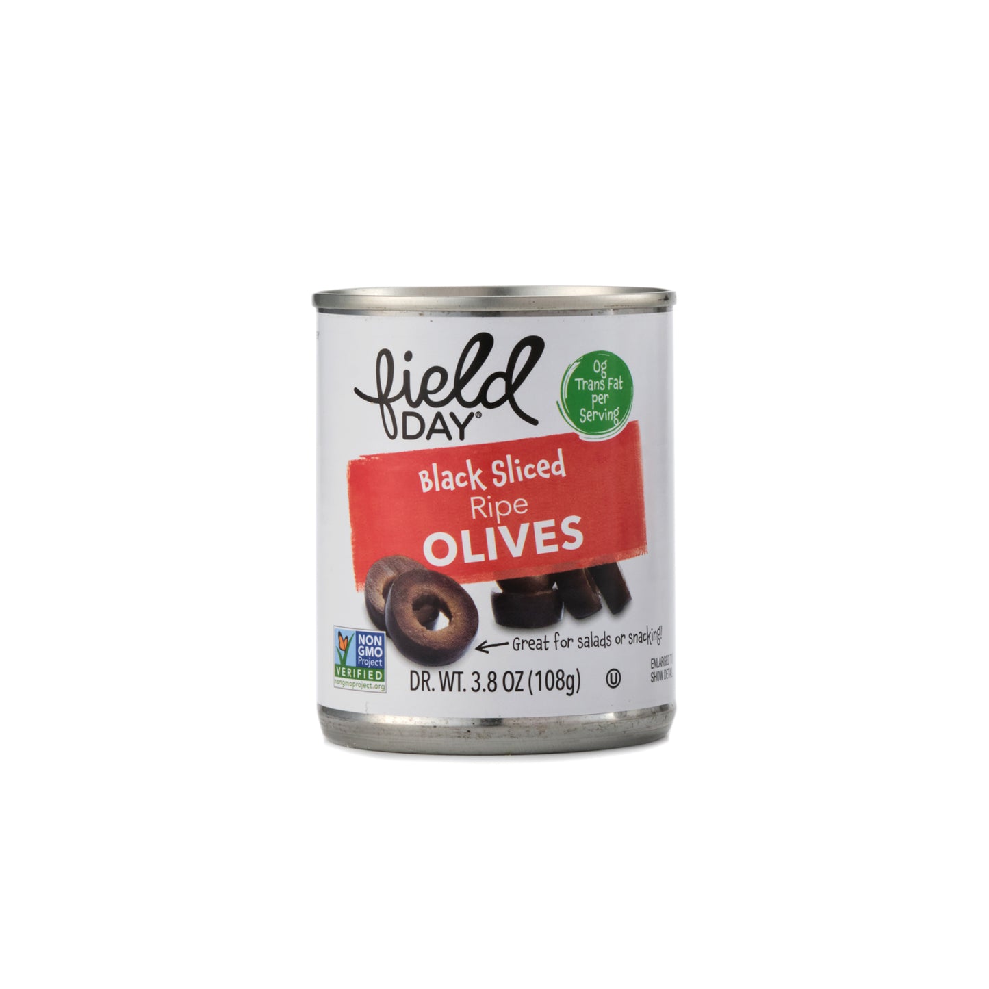 Field Day Black Sliced Olives 108g
