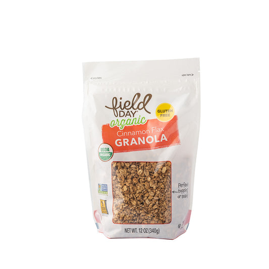 Field Day Organic Cinnamon Flax Granola 340g