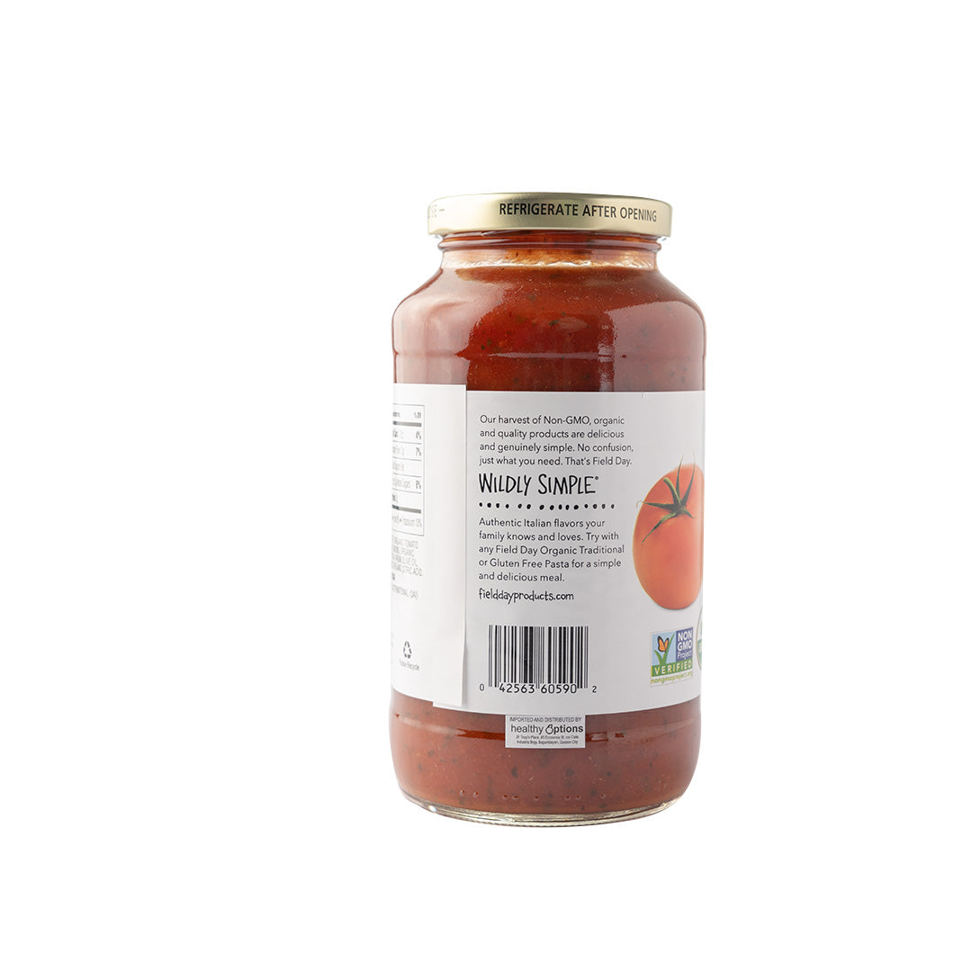 Field Day Organic Tomato Basil Pasta Sauce 680g
