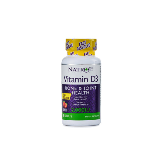 Natrol Vitamin D3 2000IU Fast Dissolve 90 Tablets