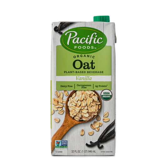 Pacific Organic Vanilla Oat Milk 946ml