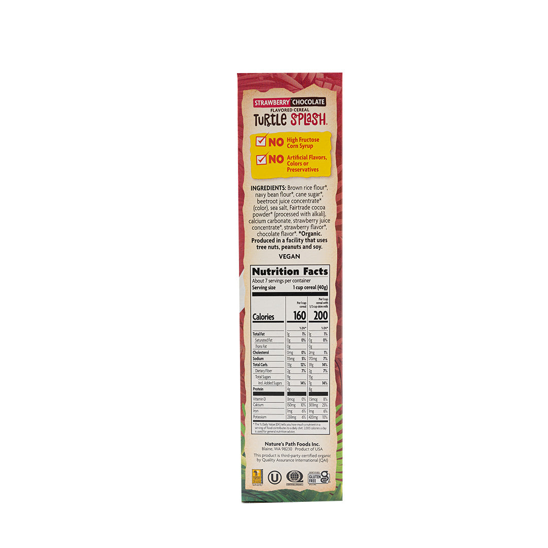 Nature's Path Envirokidz Turtle Splash Strawberry Chocolate Cereal 284g
