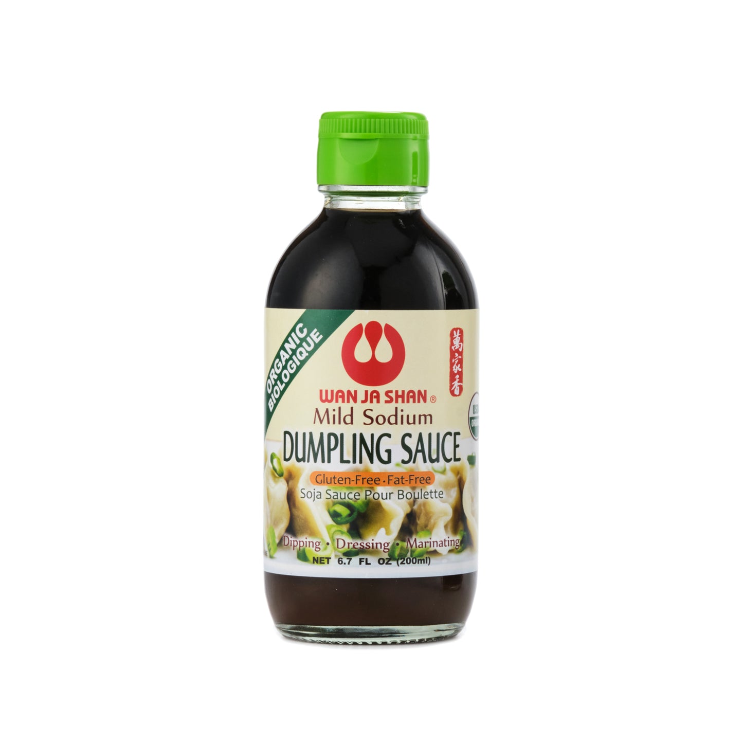Wan Ja Shan Organic Mild Sodium Dumpling Sauce 200mL