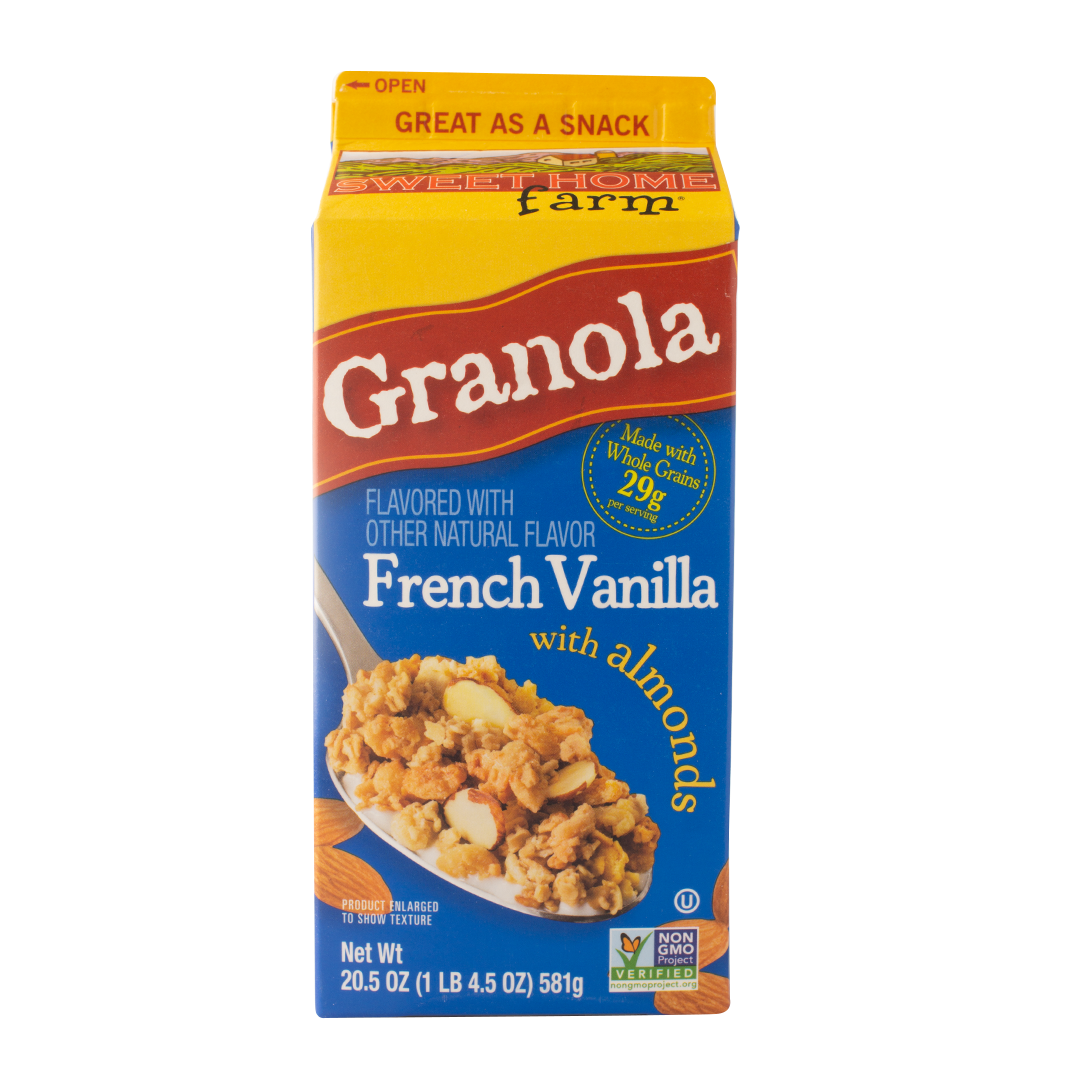 Sweet Home Farm Granola French Vanilla With Almonds 581g
