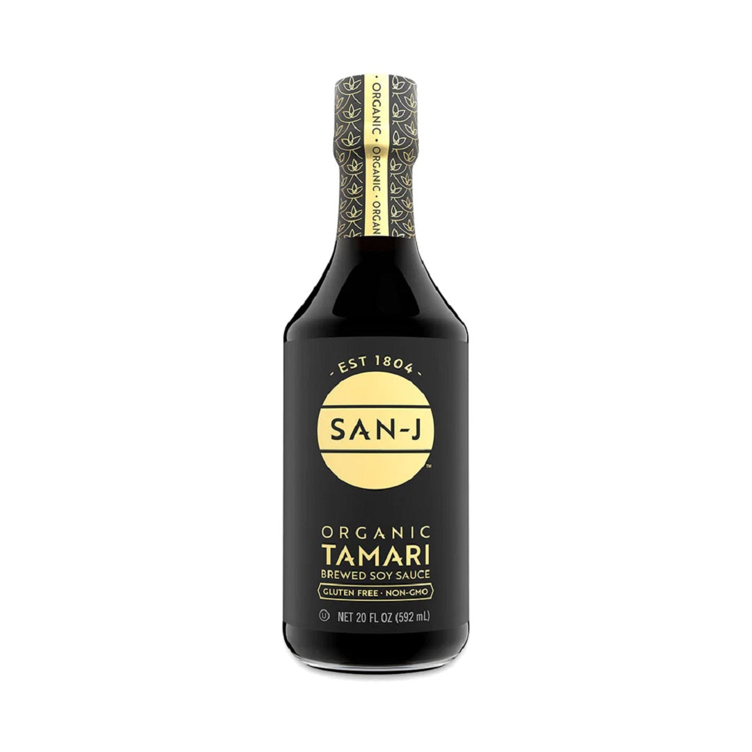 San-J Organic Tamari Whole Soy Sauce 592ml