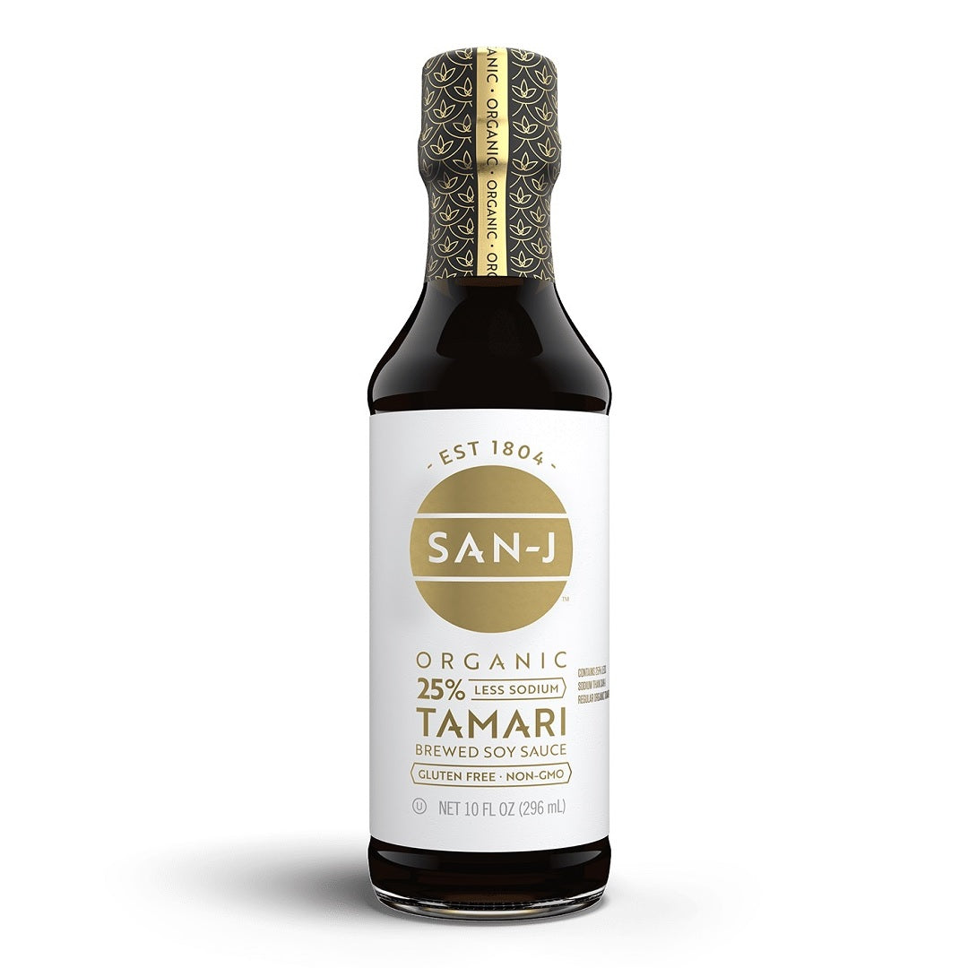 San-J Organic Tamari Less Sodium 296ml