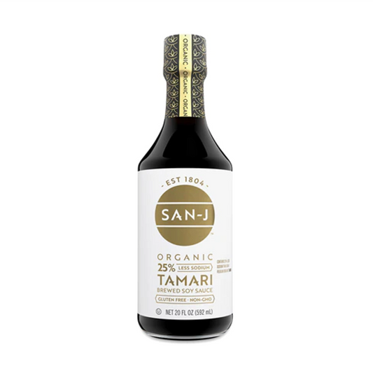 San-J Organic Tamari Less Sodium 592ml
