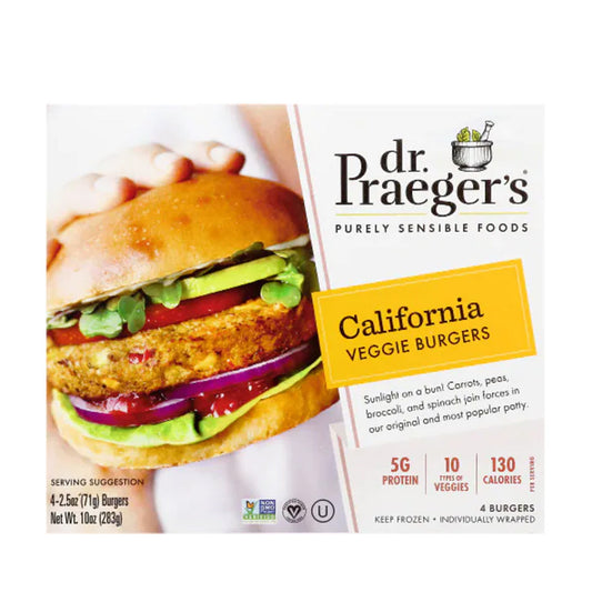 Frozen Dr. Praeger's California Veggie Burgers 283g