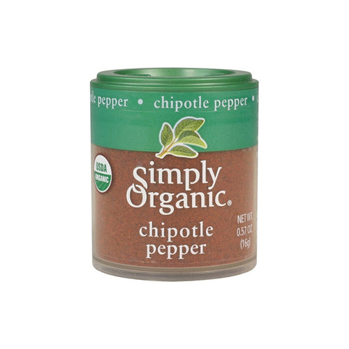 Simply Organic Mini Chipotle Pepper 16g