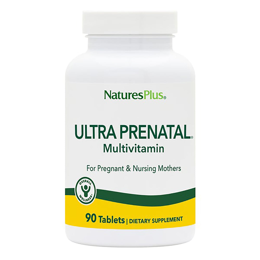 Nature's Plus Ultra Prenatal Multivitamin 90 Tablets