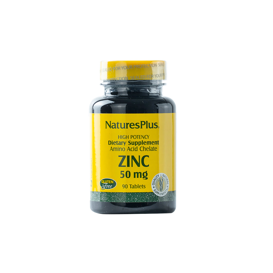 Nature's Plus Zinc 50mg 90 Tablets