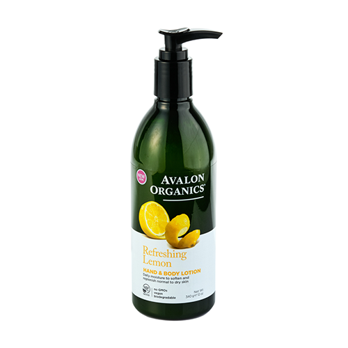 Avalon Organics Refreshing Lemon Hand & Body Lotion 340g