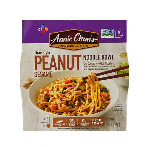 Annie Chuns Thai-Style Peanut Sesame Noodle Bowl 246g