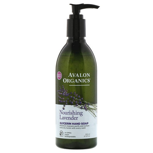 Avalon Organics Nourishing Lavender Glycerin Hand Soap 355ml