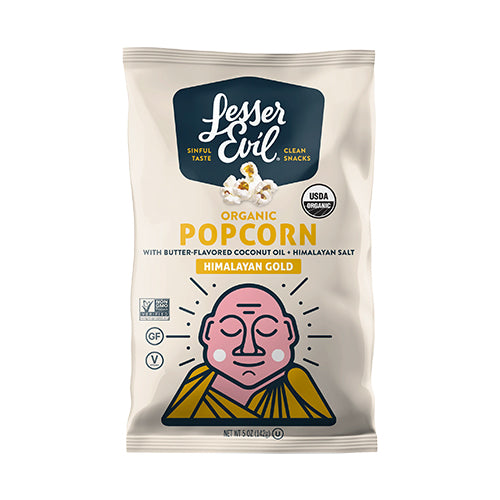 Lesser Evil Organic Himalayan Gold Popcorn 142g