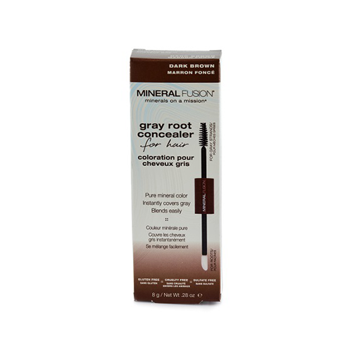 Mineral Fusion Gray Root Concealer, Dark Brown