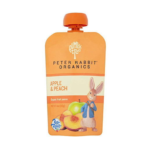 Peter Rabbit Organics Apple & Peach Puree 113g