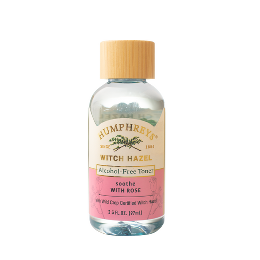 Humphreys Witch Hazel Alcohol-Free Toner Soothe with Rose 97ml